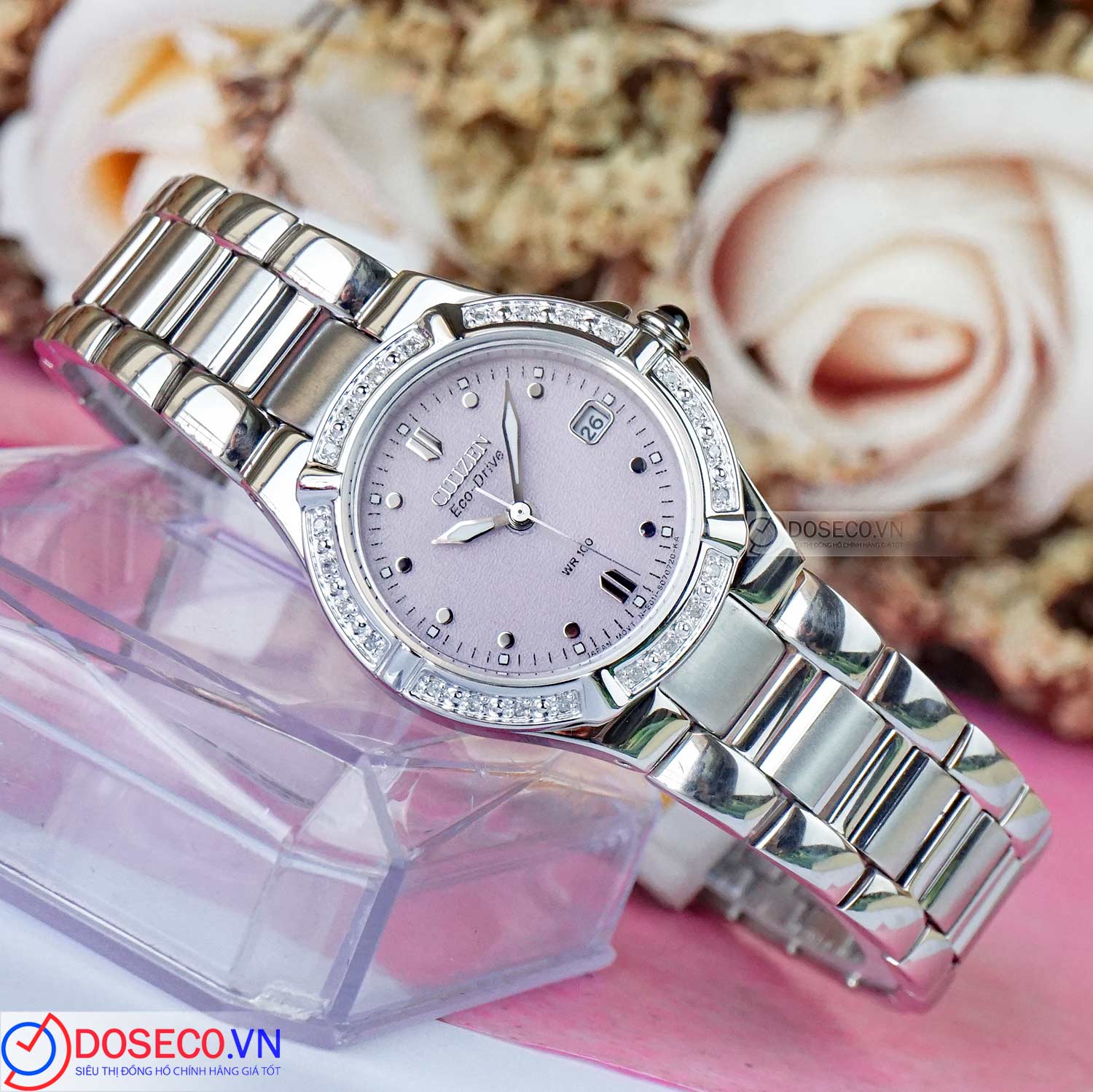 Bargain Elegance Stainless Steel 16 mm Watch Wristband EW0890-58X_K0036919 main image 0